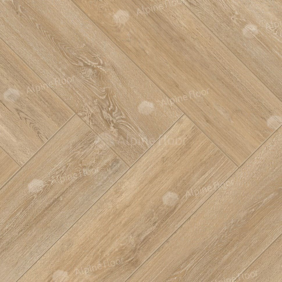 Ламинат "Alpine Floor" Herringbone Дуб Фландрия (606*101*8 мм) — купить в Благовещенске