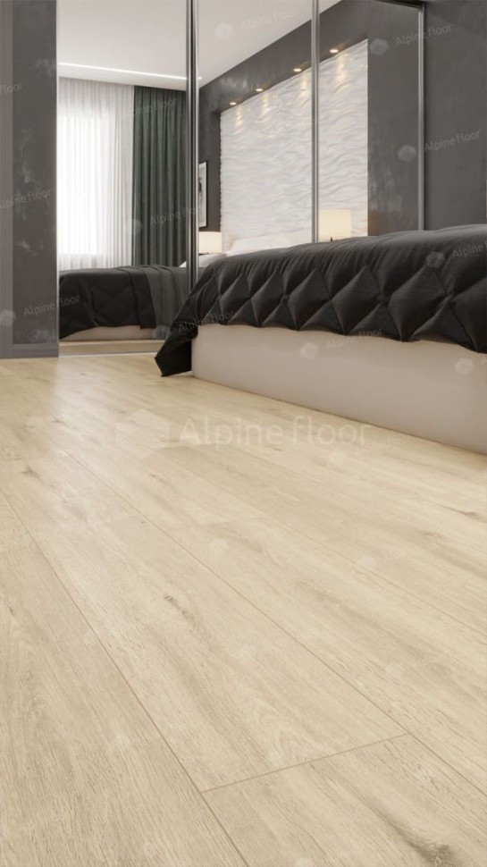 Виниловый ламинат "Alpine Floor" Classic Light MC Дуб Ваниль (1220*183*3,5 мм) — купить в Благовещенске