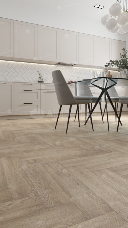 Виниловая плитка "Alpine Floor" Parquet LVT Дуб Ваниль Селект (590*118*2,5 мм) — купить в Благовещенске