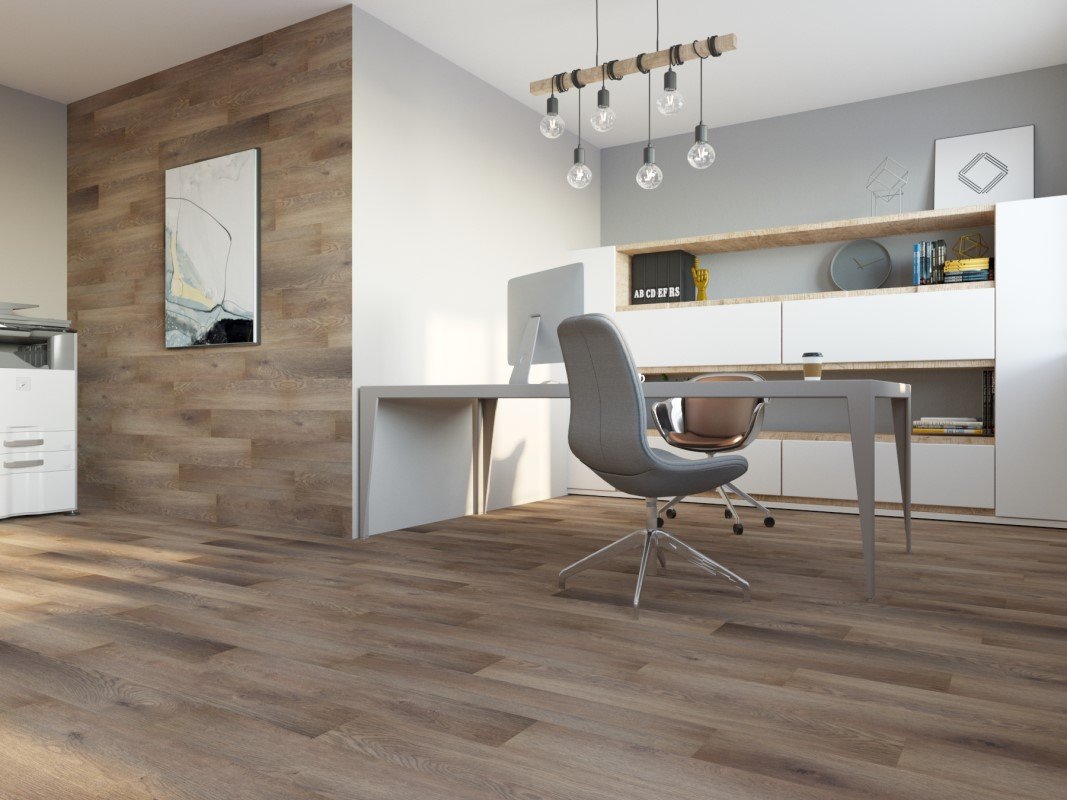 Замковая ПВХ плитка "Art Tile" Дуб Террас (920*150*4 мм) — купить в Благовещенске