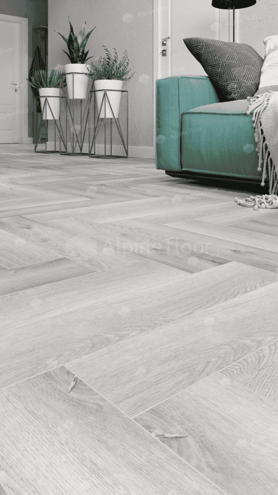 Виниловый ламинат "Alpine Floor" Parquet Light Дуб Лейтена (600*125*4 мм) — купить в Благовещенске