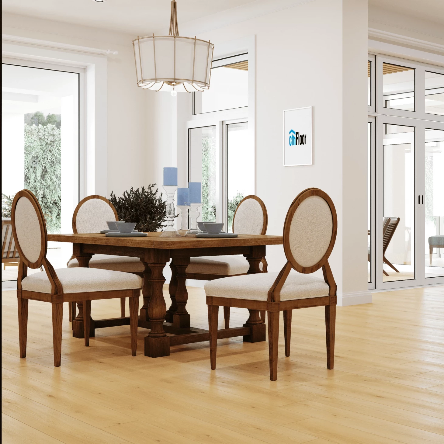 SPC плитка для пола Дуб Орегон (1220*180*4 мм) — купить в Благовещенске