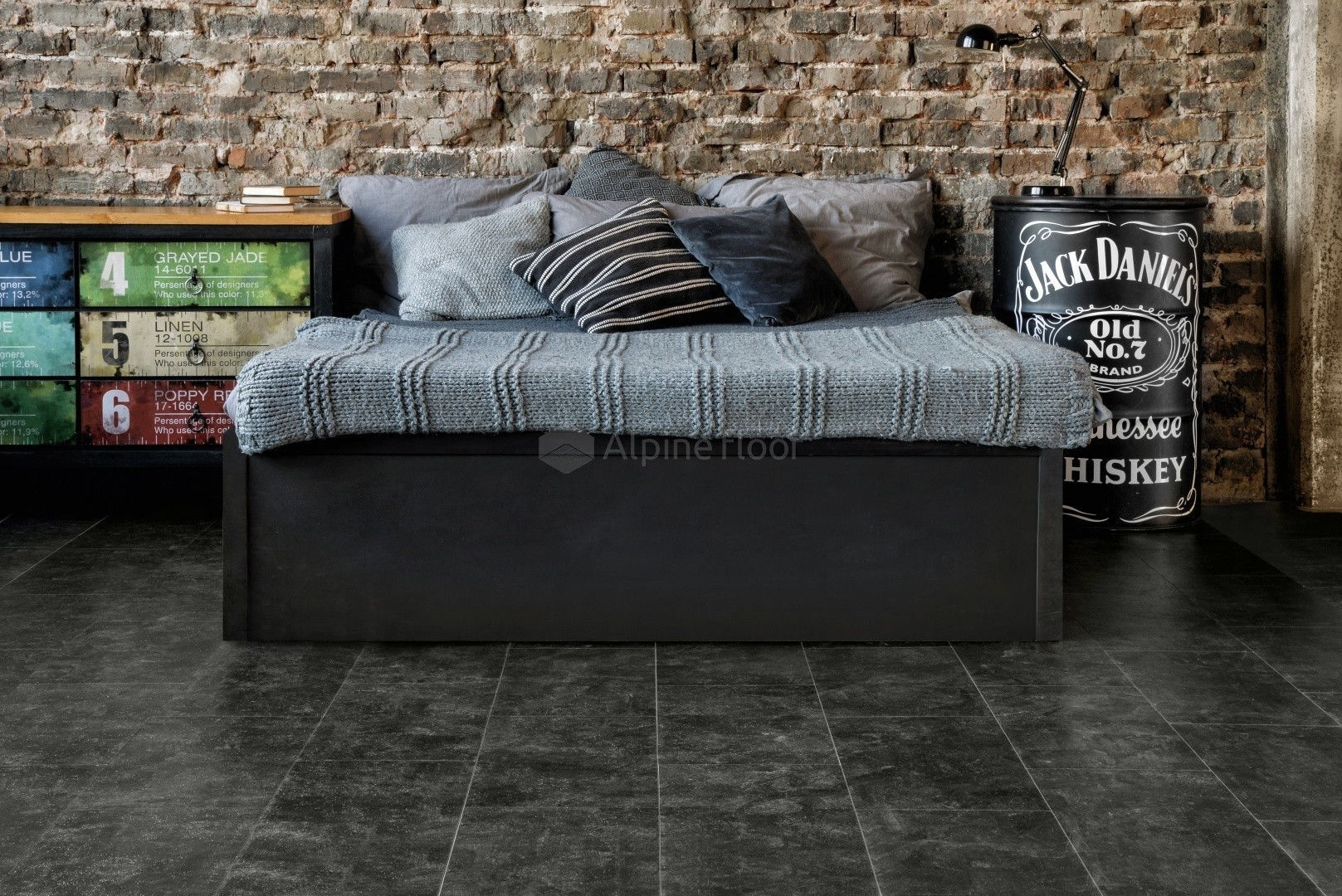 Замковая ПВХ плитка Ларнака  (609,6*304,8*4мм) — купить в Благовещенске