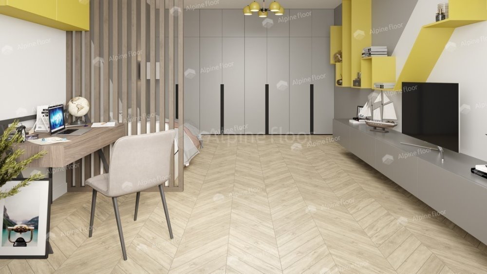 LVT плитка "Alpine Floor" Сонома (555*127*2,5 мм) — купить в Благовещенске