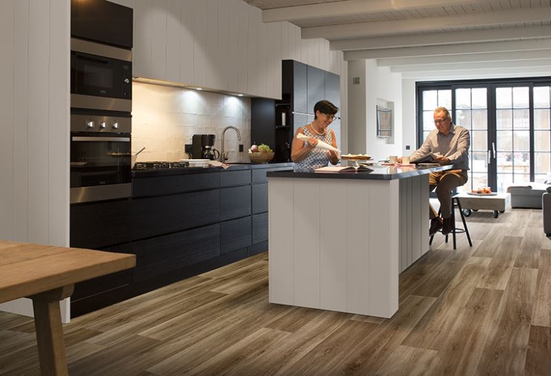 Замковая ПВХ плитка "Berry Alloc" Pure Click Lime Oak 966D (1326*204*5мм) — купить в Благовещенске