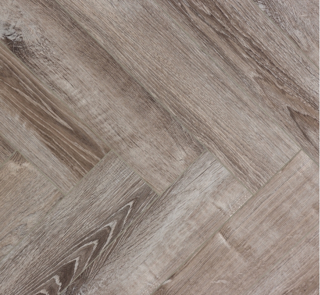 Виниловый ламинат SPC "Cronafloor" Herringbone Дуб Тулон (640*128*4,5 мм) — купить в Благовещенске