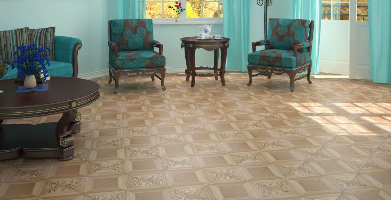 Ламинат "Profield" Parkett Коллаж светлый (1200*400*8) — купить в Благовещенске