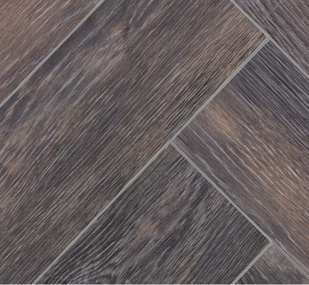 Виниловый ламинат SPC "Cronafloor" Herringbone Дуб Бордо (640*128*4,5 мм) — купить в Благовещенске