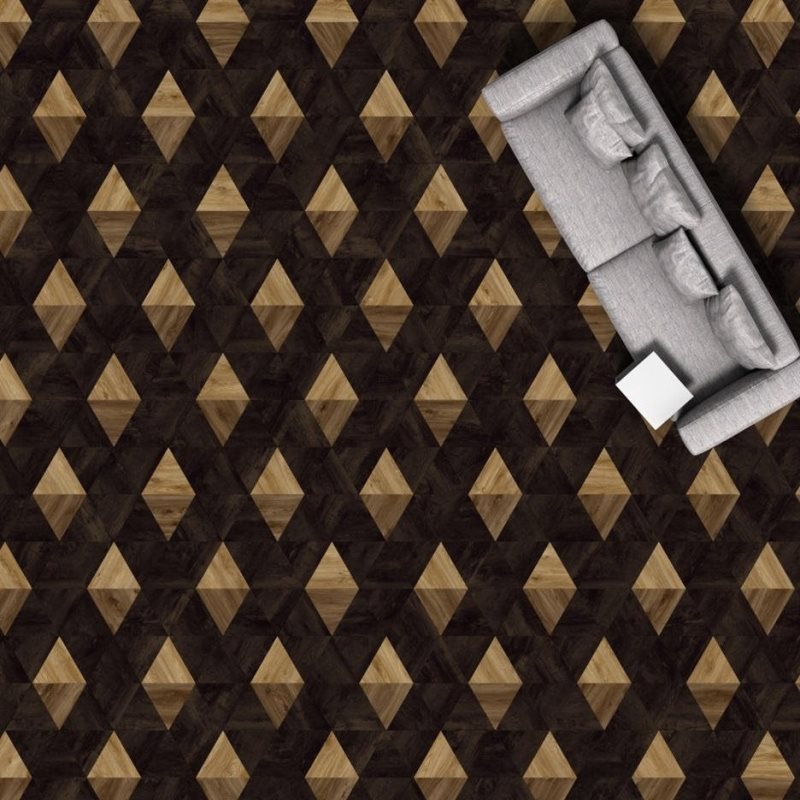 Виниловая плитка Triangles 363 (452,64*392*2,5 мм) — купить в Благовещенске