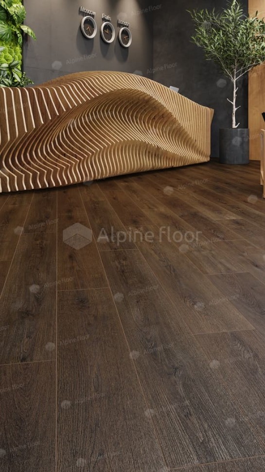 Виниловый ламинат "Alpine Floor" Grand Sequoia Шерман (1220*183*4 мм) — купить в Благовещенске