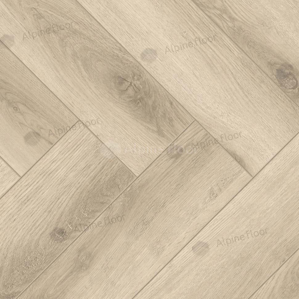 Ламинат "Alpine Floor" Herringbone Дуб Орлеан (606*101*8 мм) — купить в Благовещенске
