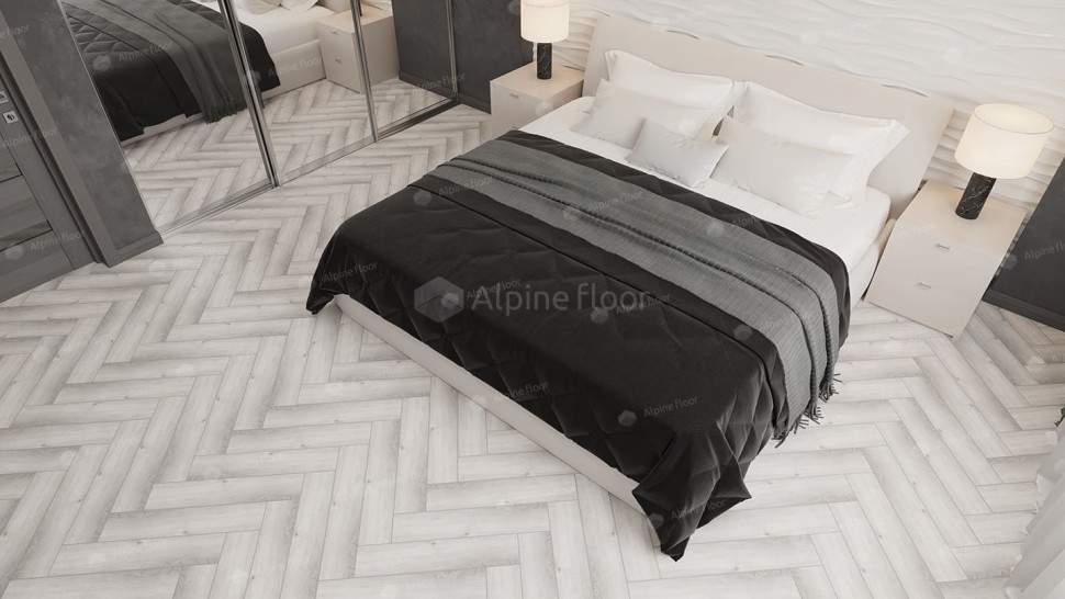 Виниловая плитка "Alpine Floor" Parquet LVT Дуб Альхена (590*118*2,5 мм) — купить в Благовещенске