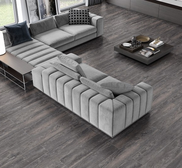 SPC ламинат "CronaFloor" Nano 4V Дуб Морёный (1200*180*3,5 мм) — купить в Благовещенске