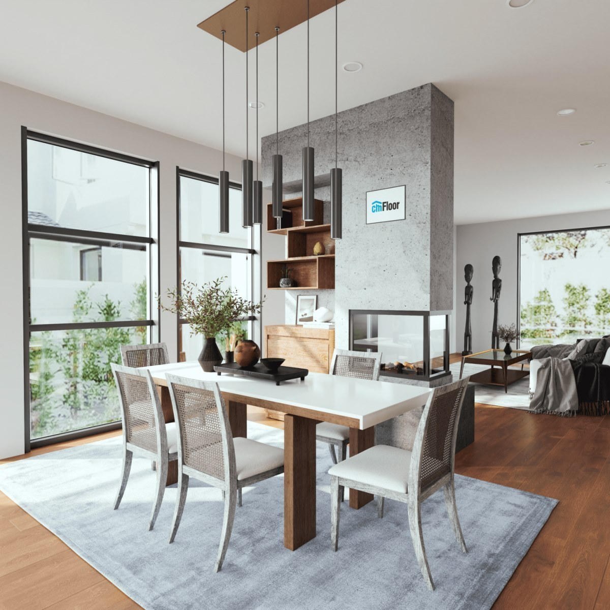 Виниловое напольное покрытие ScandiWood 18 Дуб Корица (180*1220*5 мм) — купить в Благовещенске