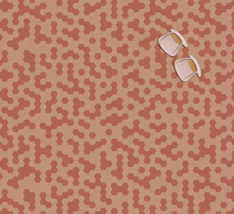 Виниловая плитка "Moduleo" Moods Hexagon 341 (226,32*196*2,5 мм) — купить в Благовещенске