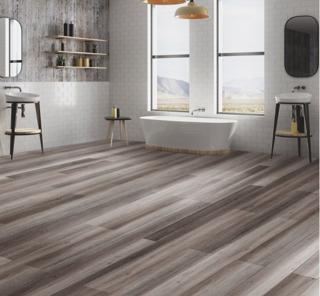 SPC ламинат "CronaFloor" Wood 4V Дуб Горный (1200*180*4 мм) — купить в Благовещенске