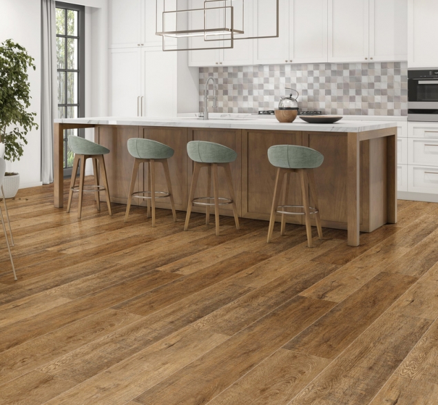 SPC ламинат "CronaFloor" Wood 4V Дуб Робуста (1200*180*4 мм) — купить в Благовещенске