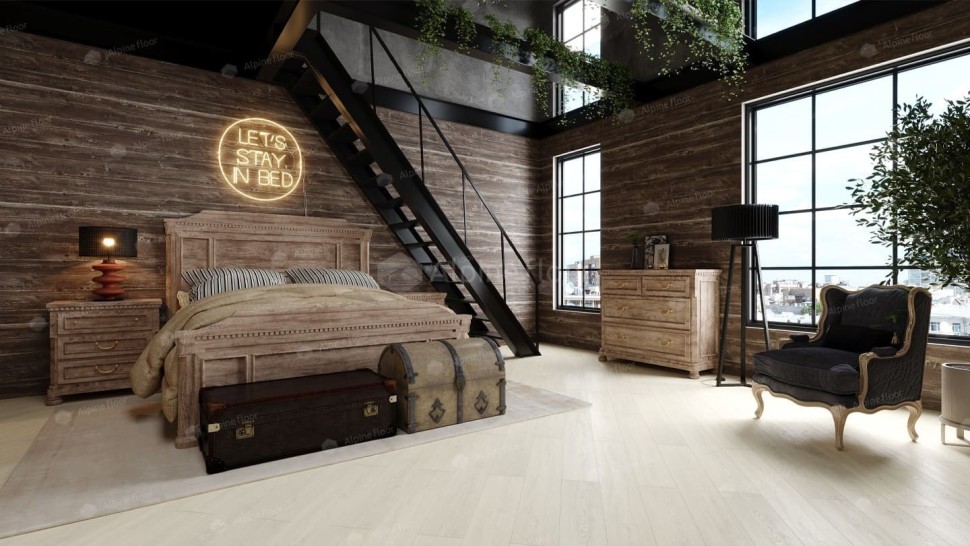 Виниловый ламинат "Alpine Floor" Classic Light MC Дуб Арктик (1220*183*3,5 мм) — купить в Благовещенске