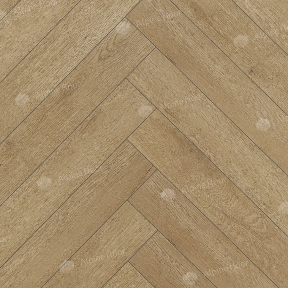 Ламинат "Alpine Floor" Herringbone 12 Дуб Молизе (600*100*12 мм) — купить в Благовещенске