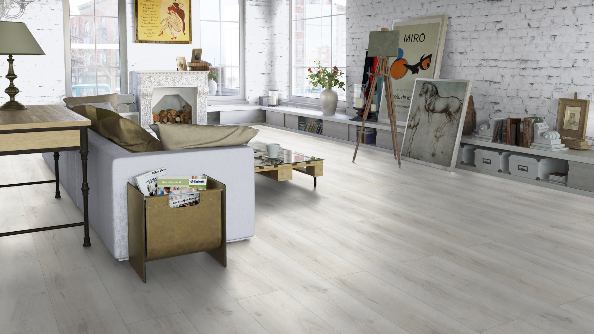 SPC ламинат "Tarkett" Deep House Patrick (1400*225*4,6 мм) — купить в Благовещенске