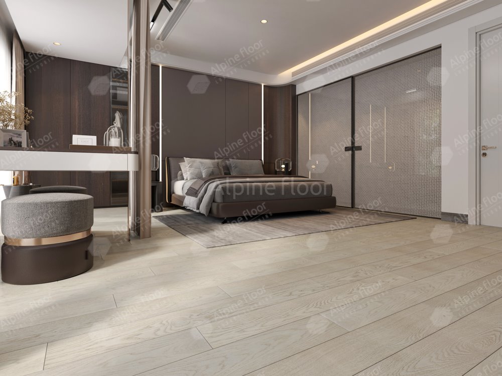 Инженерная доска "Alpine Floor" Дуб Монблан (400-1200*165*12 мм) — купить в Благовещенске