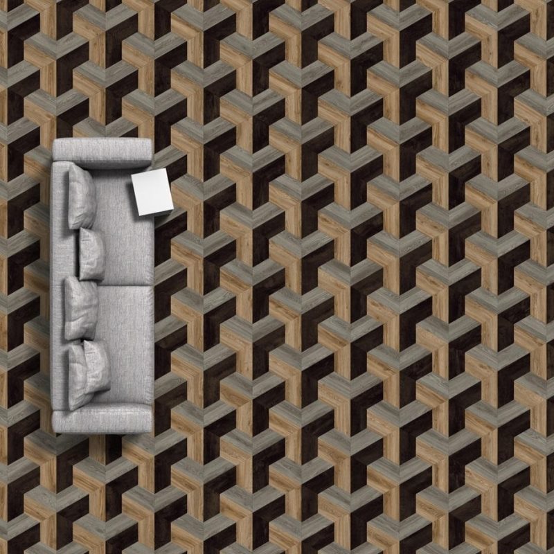 Виниловая плитка Mesh 416 (453*196*2,5 мм) — купить в Благовещенске