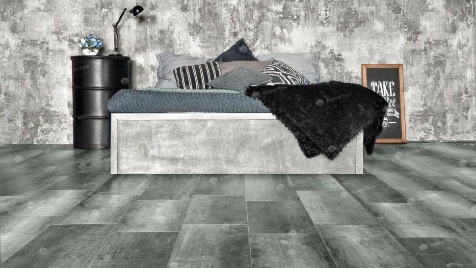 Виниловая плитка "Alpine Floor" Light Stone Корнуолл (608*303*2,5 мм) — купить в Благовещенске