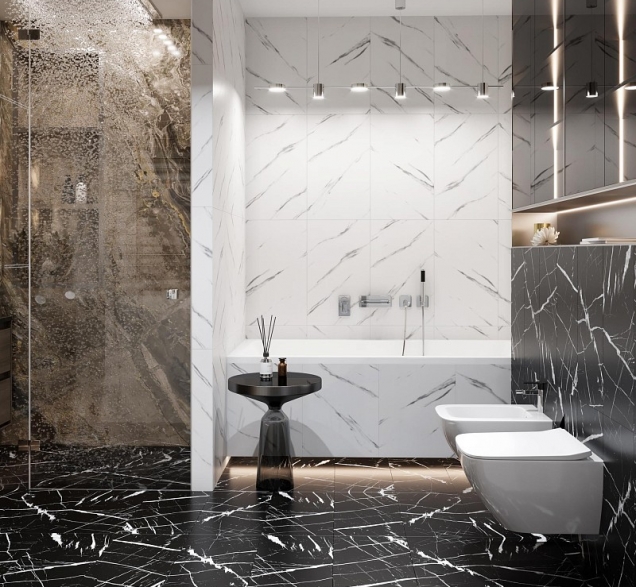 SPC ламинат "CronaFloor" Stone 4V Ноче (600*300*4 мм) — купить в Благовещенске