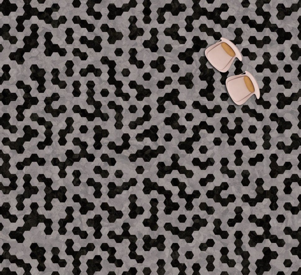 Виниловая плитка "Moduleo" Moods Hexagon 336 (226,32*196*2,5 мм) — купить в Благовещенске