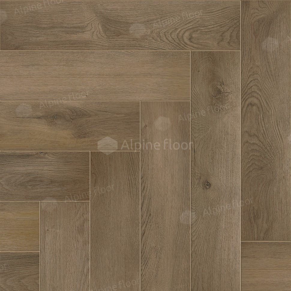 Виниловая плитка "Alpine Floor" Parquet LVT Дуб Насыщенный (590*118*2,5 мм) — купить в Благовещенске