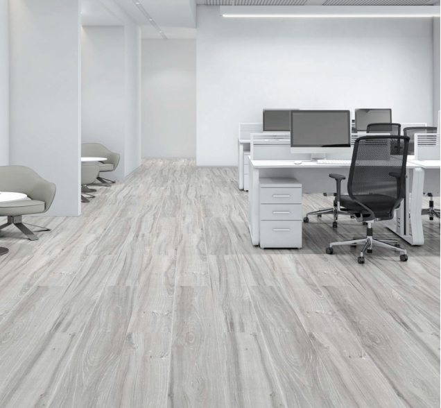 SPC ламинат "CronaFloor" Wood 4V Дуб Атланта (1200*180*4 мм) — купить в Благовещенске