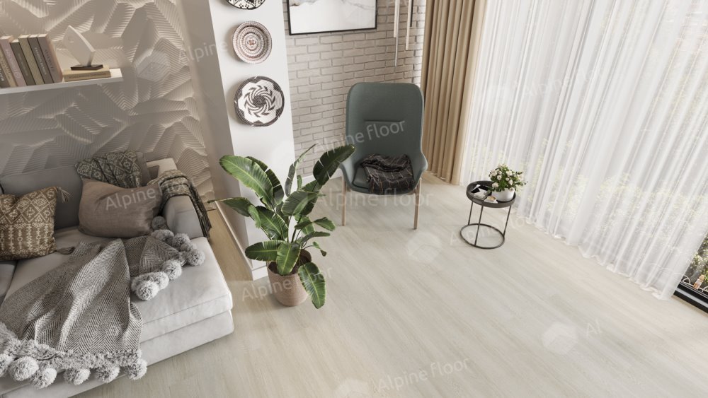 SPC Ламинат "Alpine Floor" Виваче (1220*183*4 мм) — купить в Благовещенске