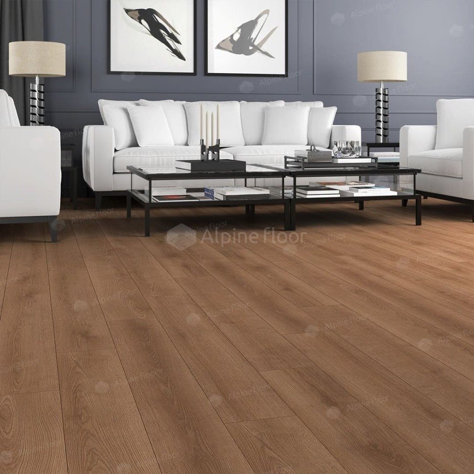 Ламинат "Camsan" Дуб Браун (1380*190*10 мм) — купить в Благовещенске