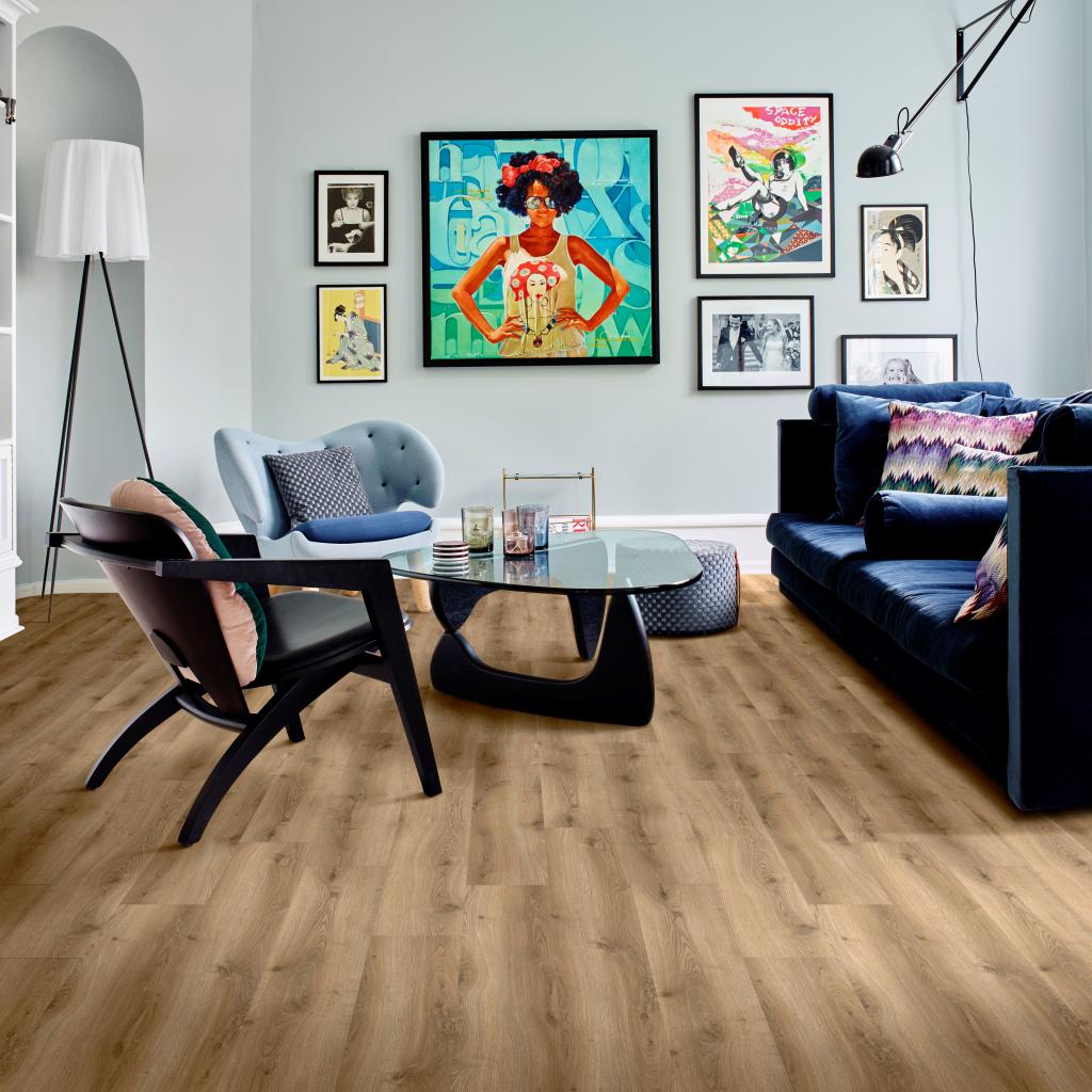 SPC ламинат "Adelar" Solida Acoustic 03826 Traditional Oak (1219*178*5 мм) — купить в Благовещенске