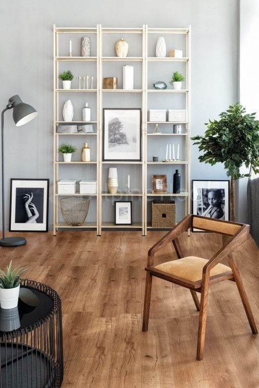 Замковая ПВХ плитка "Alpine Floor" Дуб Royal Синхронное тиснение  (1220*183*6мм) — купить в Благовещенске