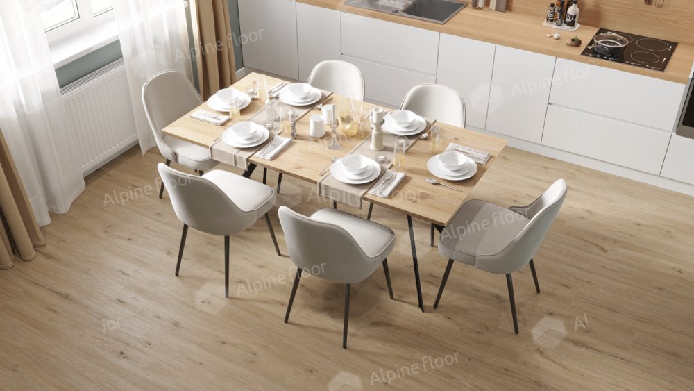 SPC Ламинат "Alpine Floor" Ларго (1220*183*4 мм) — купить в Благовещенске