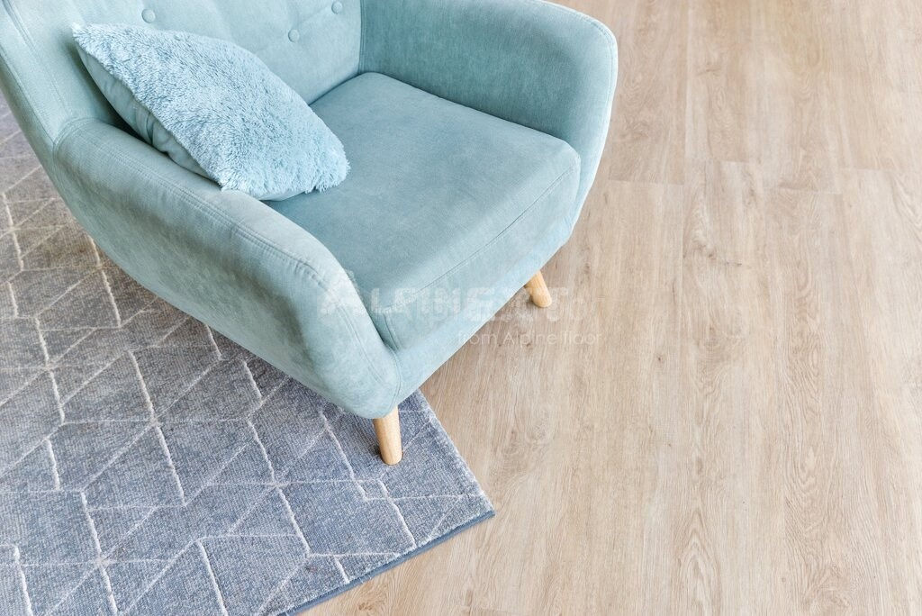 Замковая ПВХ плитка "Alpine Floor" Дуб Ваниль Селект  (1220*183*4мм) — купить в Благовещенске