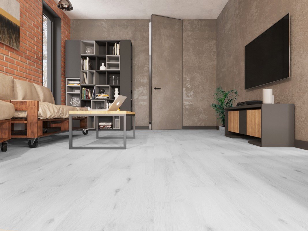 Замковая ПВХ плитка "Art Tile" Ясень Эдмонтон (920*150*4 мм) — купить в Благовещенске