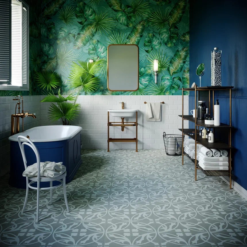 Кварцвиниловая плитка "Invictus" Victorian Deco Smoke (229*229*2,5мм) — купить в Благовещенске