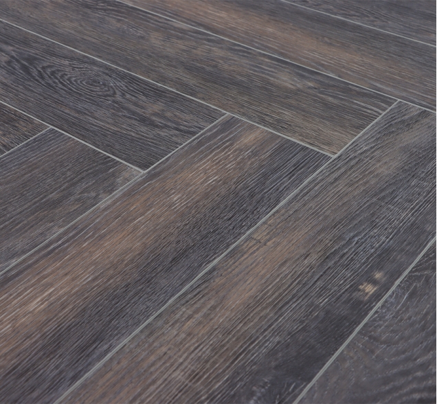 Виниловый ламинат SPC "Cronafloor" Herringbone Дуб Бордо (640*128*4,5 мм) — купить в Благовещенске