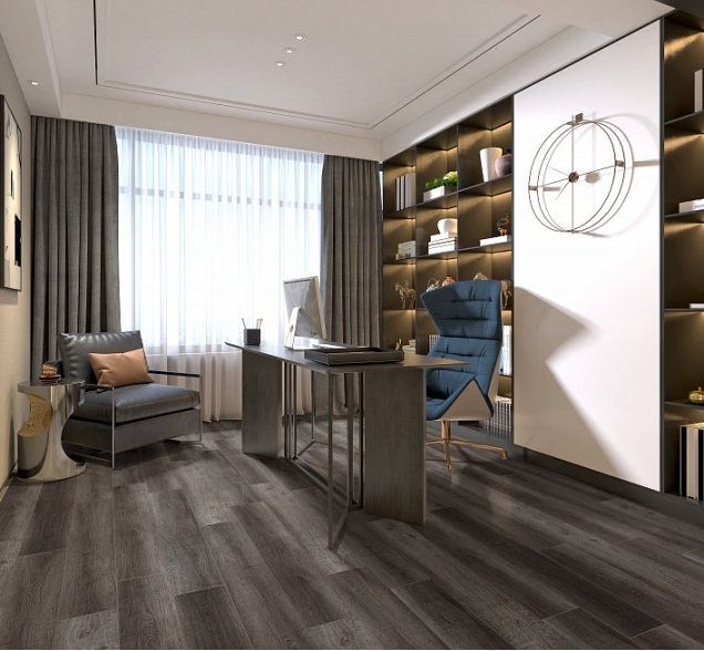 SPC ламинат "CronaFloor" Wood 4V Дуб Джакарта (1200*180*4 мм) — купить в Благовещенске