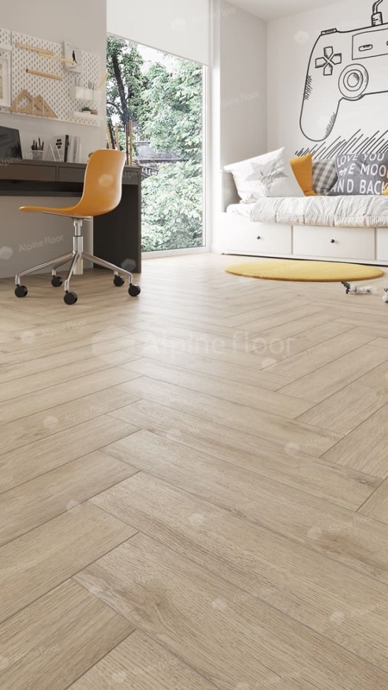 Виниловая плитка "Alpine Floor" Parquet LVT Дуб Медия (590*118*2,5 мм) — купить в Благовещенске