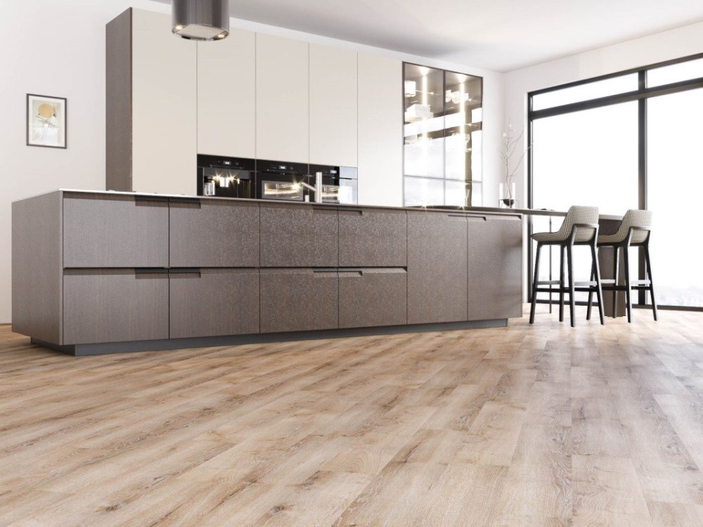 Замковая ПВХ плитка "Art Tile" Дуб Шеридан (920*150*4 мм) — купить в Благовещенске