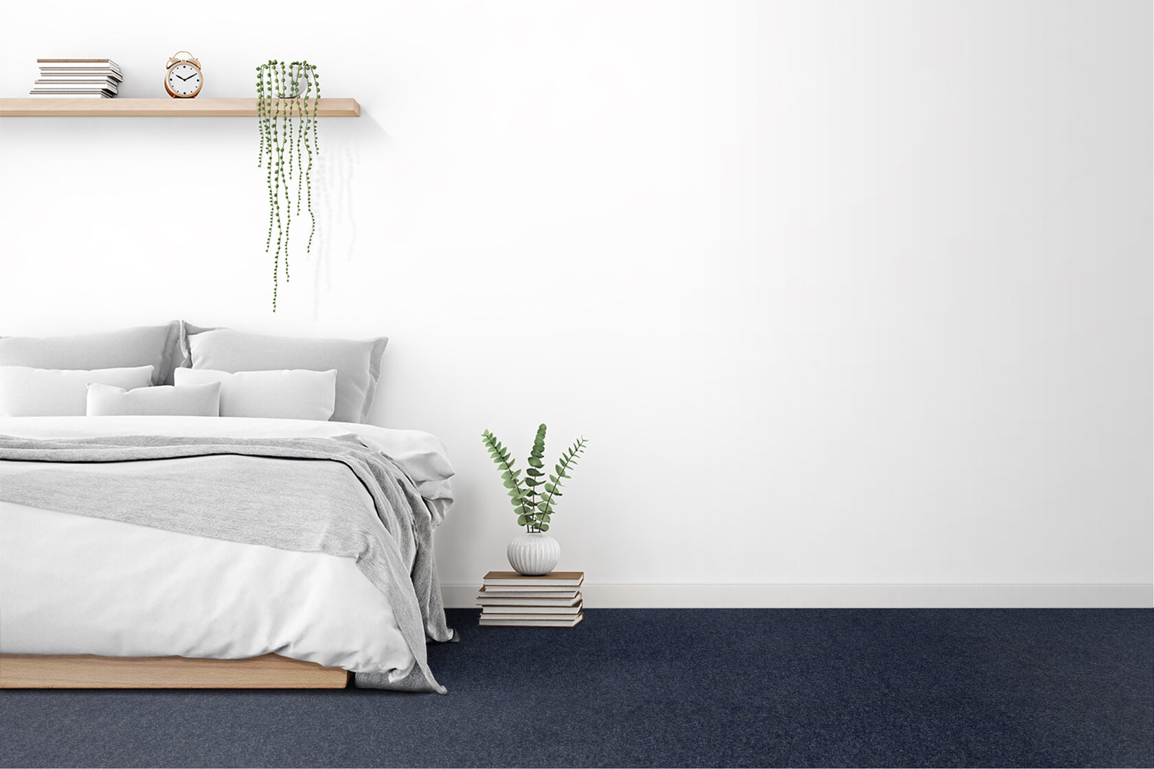 Ковровое покрытие "Bonkeel" Color Rib Blue Bottle 78 (ширина 1м/3м/4м) — купить в Благовещенске