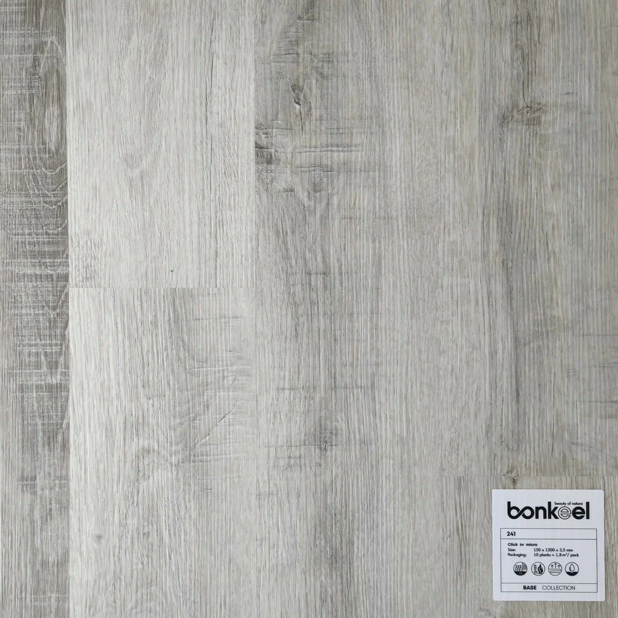 Плитка ПВХ "Bonkeel" Base New 241 (1220*150*3,5 мм) — купить в Благовещенске
