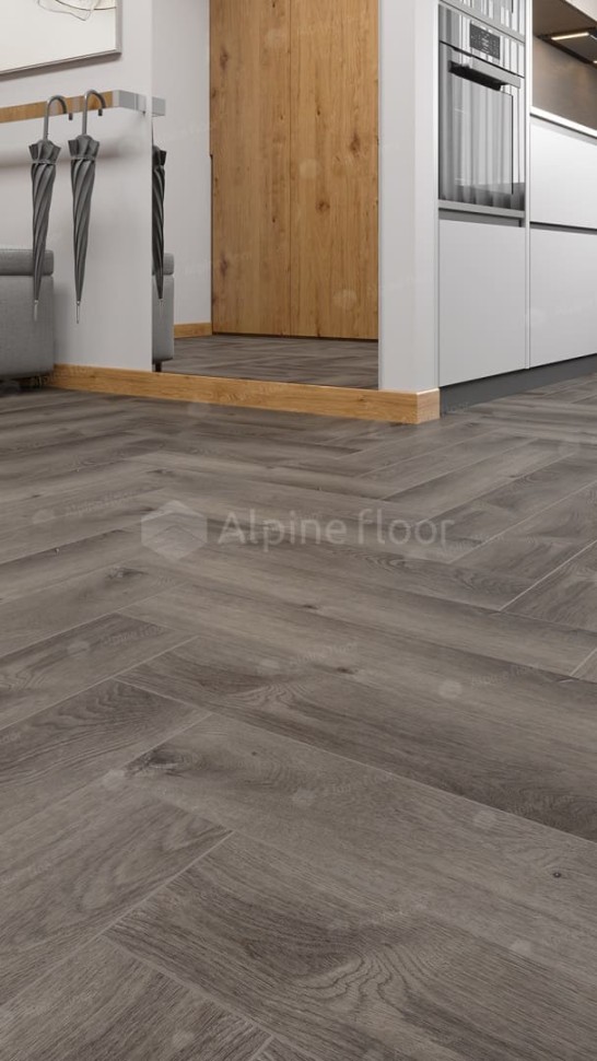 Виниловая плитка "Alpine Floor" Parquet LVT Дуб Мерга (590*118*2,5 мм) — купить в Благовещенске