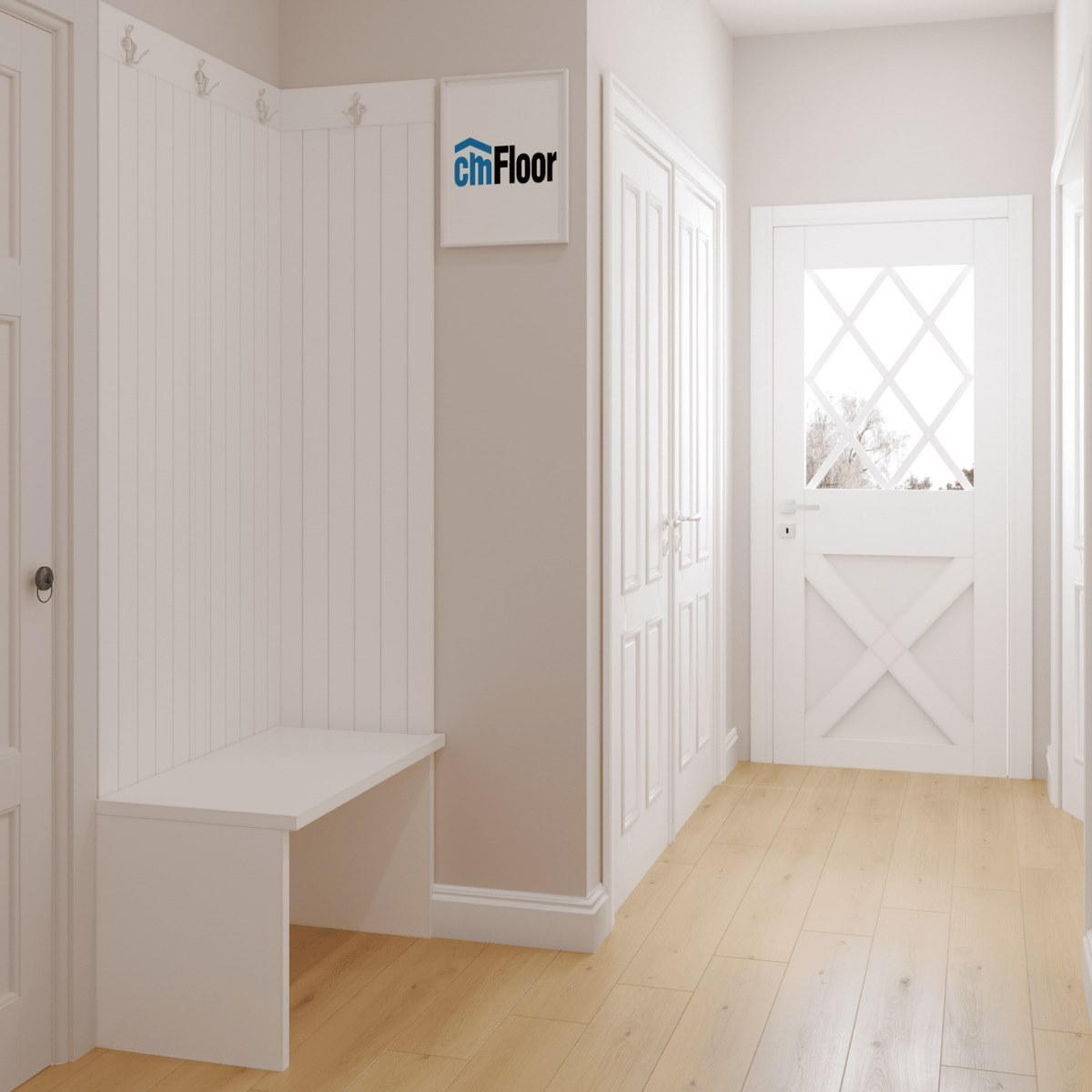 Виниловое напольное покрытие ScandiWood 09 Дуб Орегон (180*1220*5 мм) — купить в Благовещенске