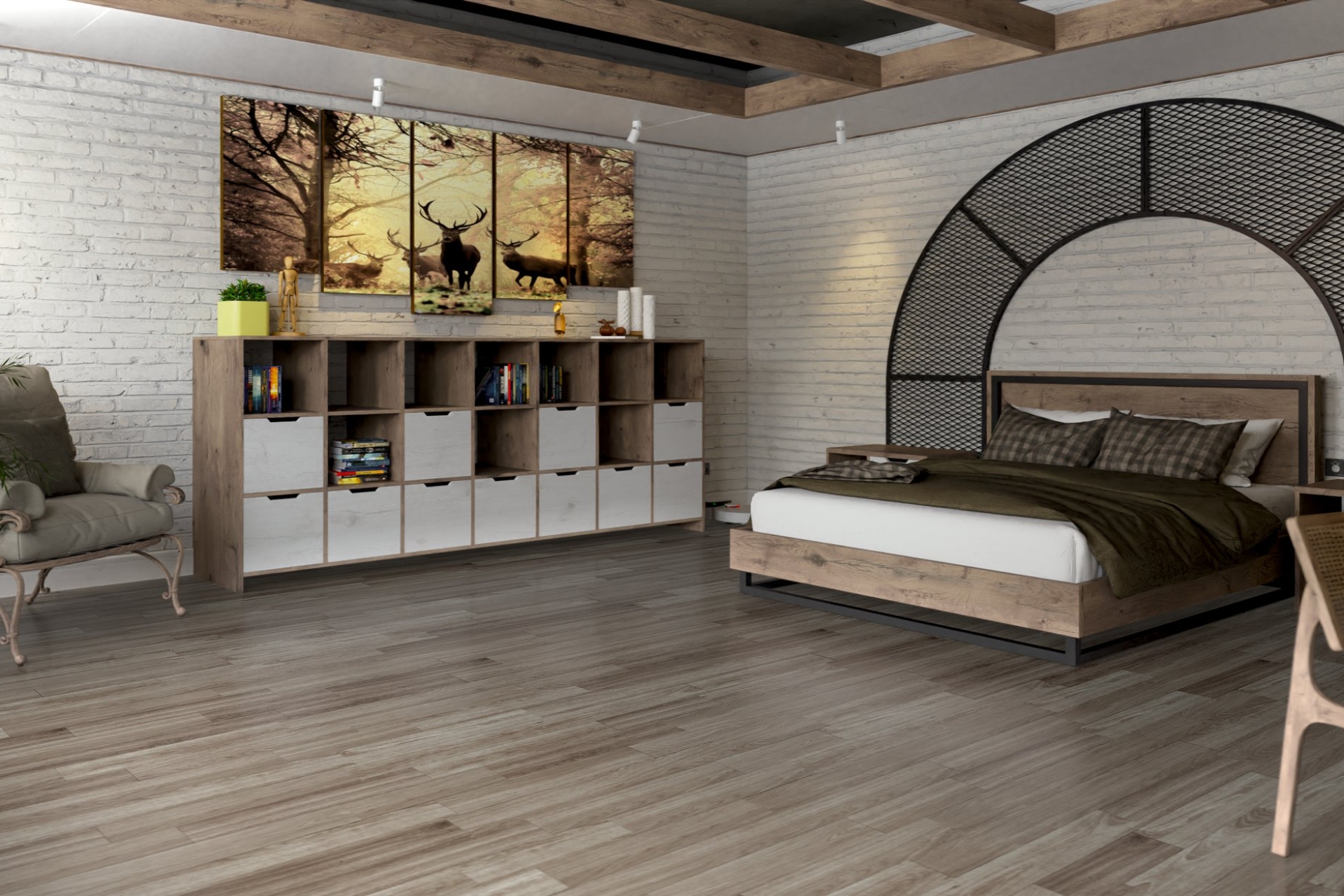 Инженерный паркет «Damy Floor» Скандинавский (укладка палуба) — купить в Благовещенске