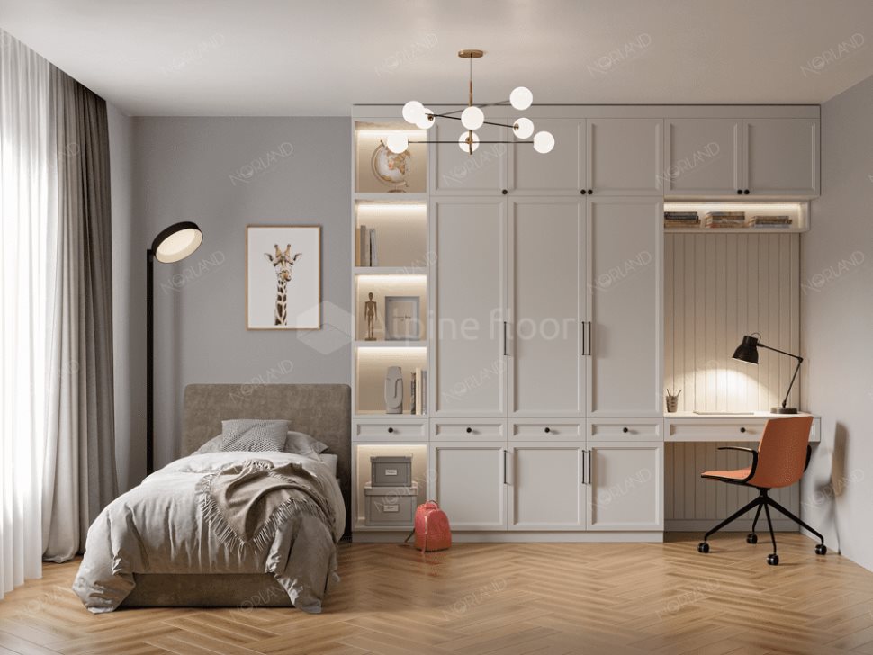 Кварцвиниловая плитка "Norland" Varig (590*118*2 мм) — купить в Благовещенске