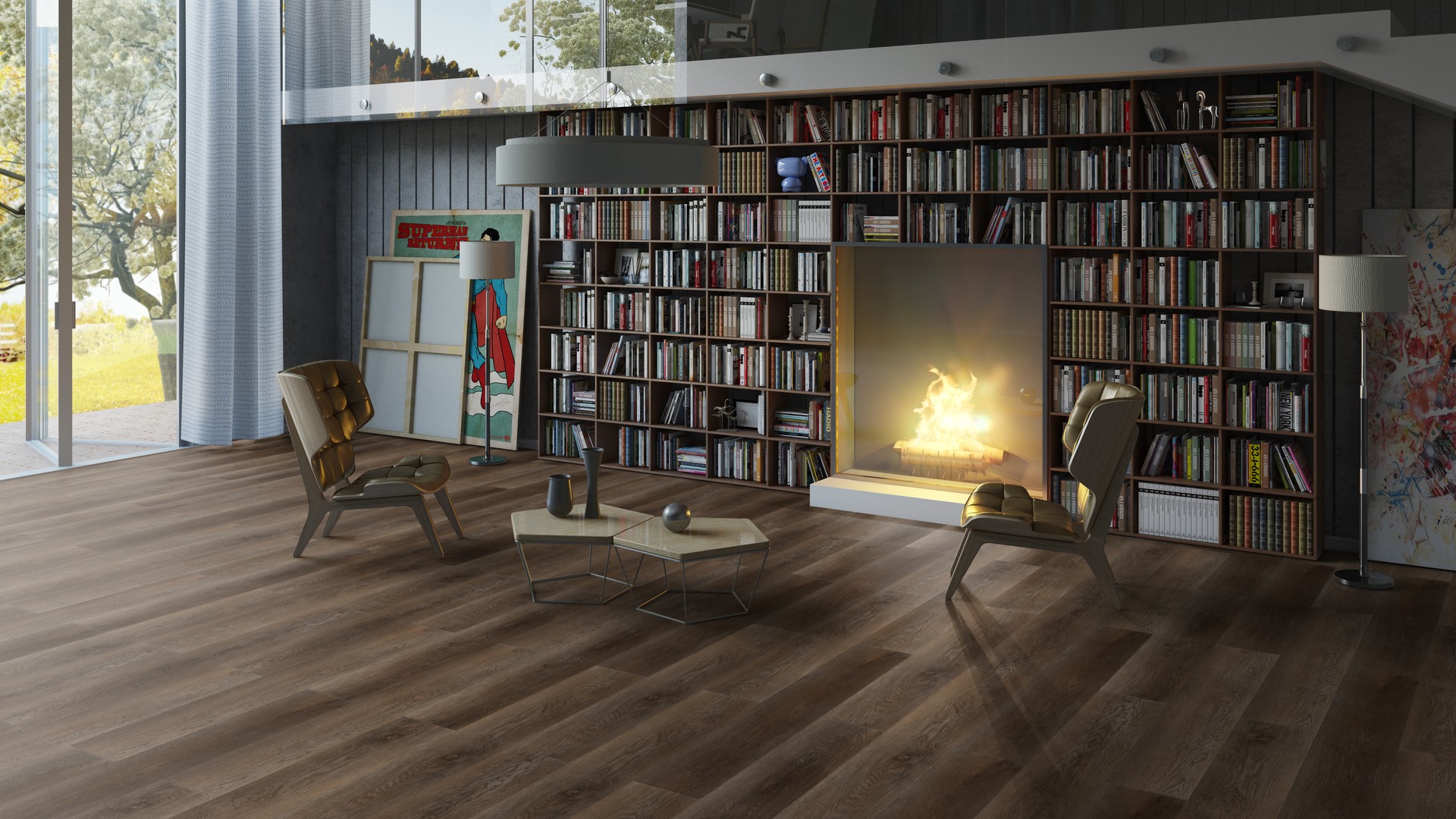 SPC ламинат "Tarkett" Deep House Rachel (1400*225*4,6 мм) — купить в Благовещенске